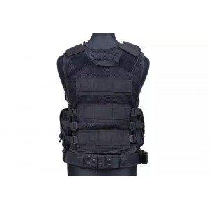 Жилет разгрузочный KAM-39 tactical vest - black [ A.C.M. ]